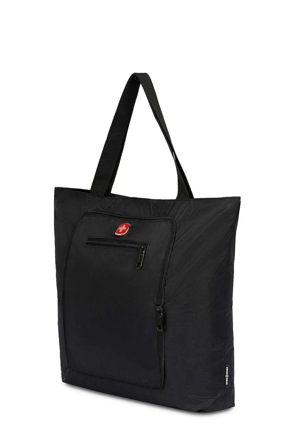 SWISSGEAR 2673 Packable Tote Bag - Black> Duffel & Tote Bags