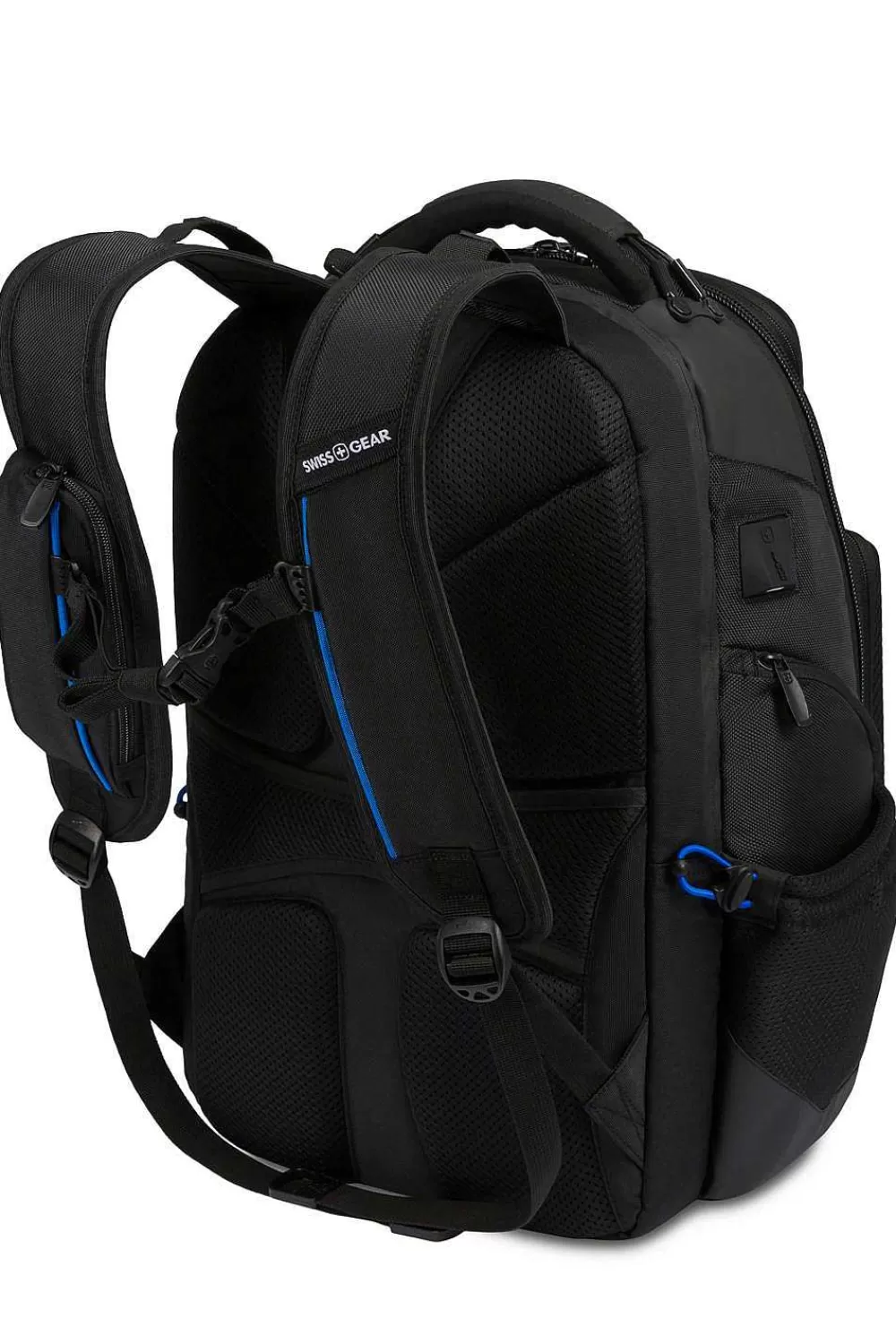 SWISSGEAR 2910 Usb Gaming Laptop Backpack - Black> School Backpacks