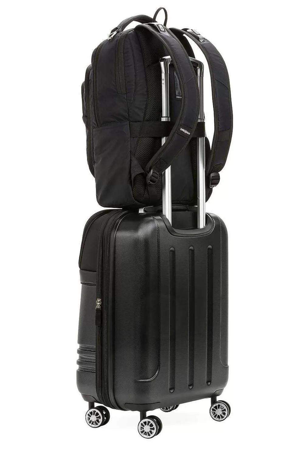 SWISSGEAR 3660 16" Laptop Backpack - Black> School Backpacks