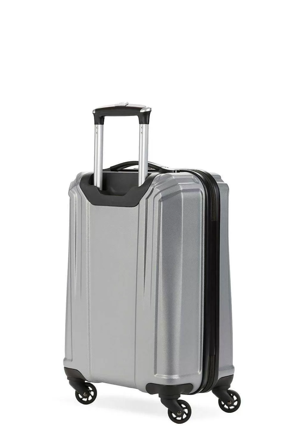 SWISSGEAR 3750 18" Carry On Hardside Spinner Luggage - Silver> New Arrivals