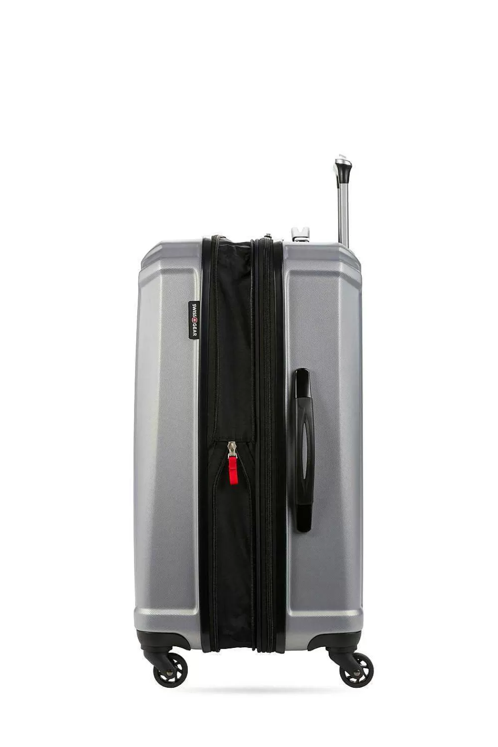 SWISSGEAR 3750 23" Expandable Hardside Spinner Luggage - Silver> New Arrivals