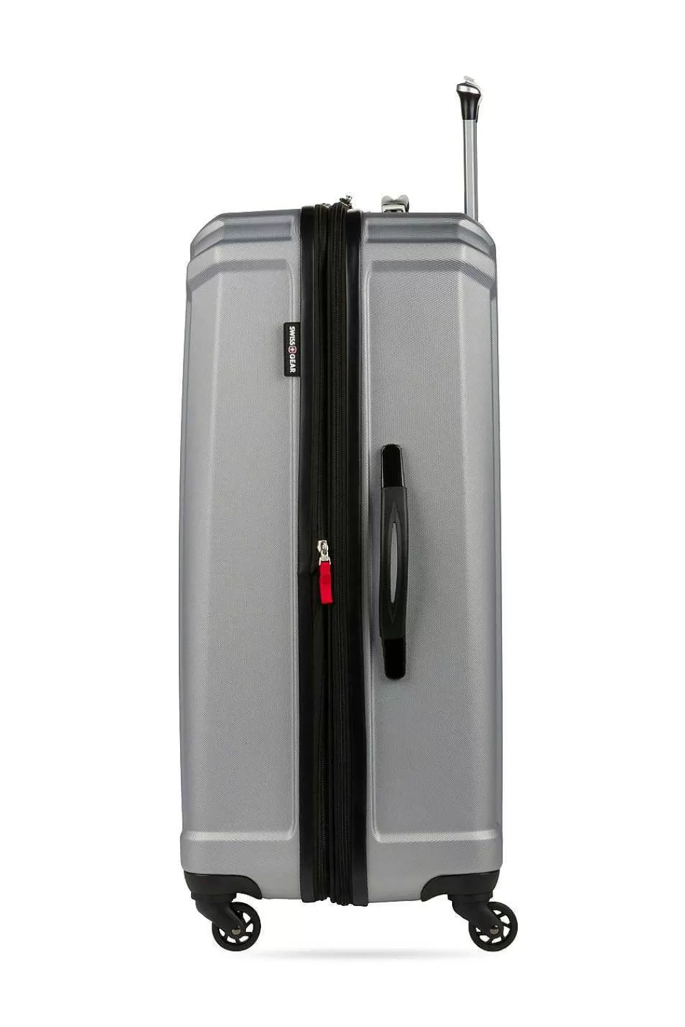 SWISSGEAR 3750 28" Expandable Hardside Spinner Luggage - Silver> Hardside