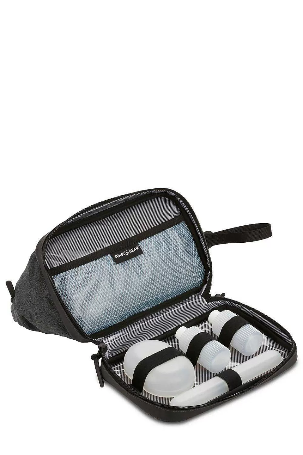 SWISSGEAR 3880 Deluxe Toiletry Bag - Gray> Toiletry Kits