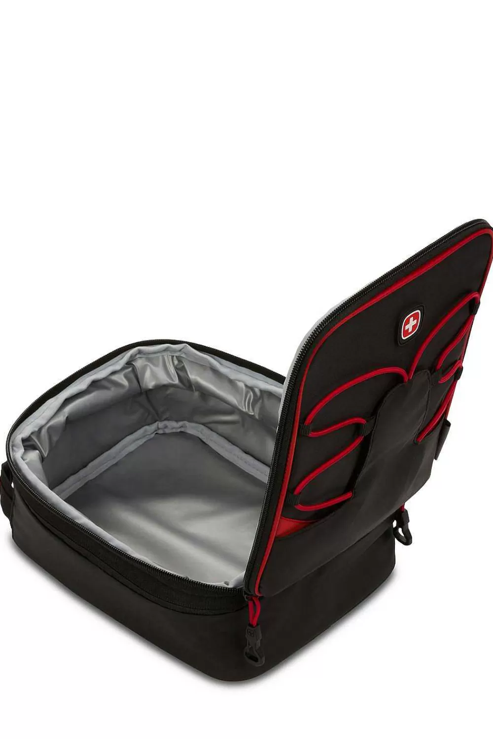 SWISSGEAR 3998 Expandable Insulated Lunch Bag - Black/Red> Lunch Bags