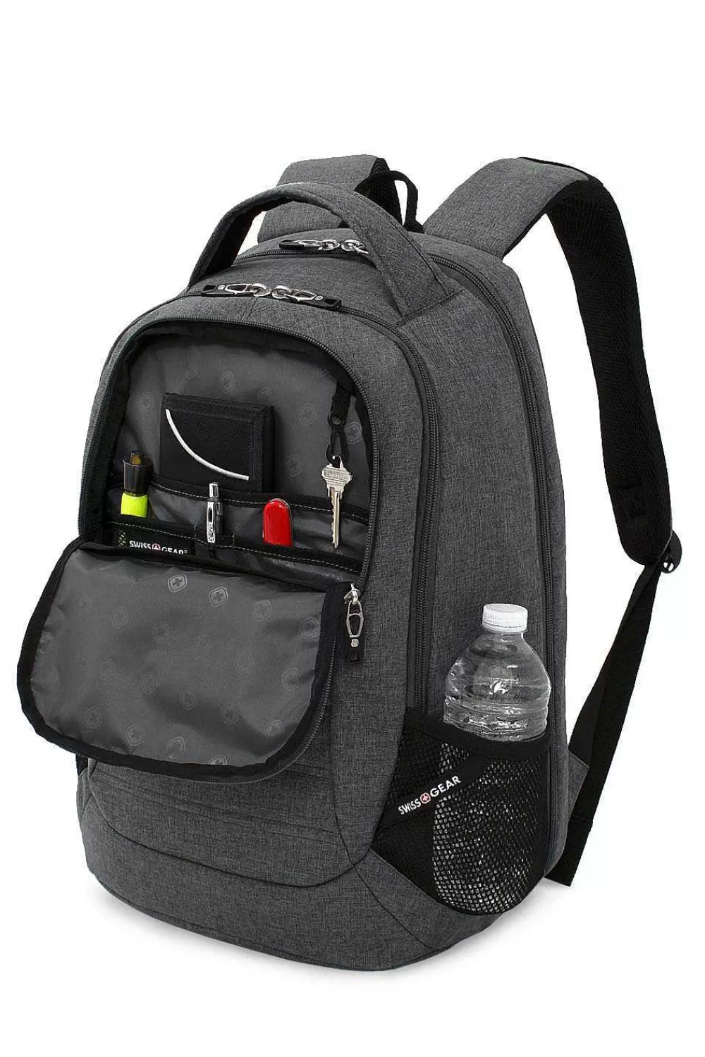 SWISSGEAR 5888 Scansmart Laptop Backpack - Heather> Scansmart Backpacks