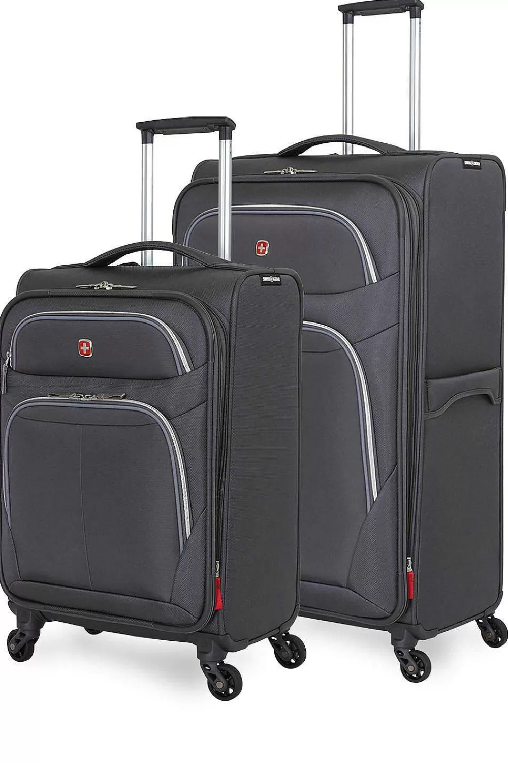 SWISSGEAR 6270 Expandable Liteweight 2Pc Spinner Luggage Set - Pewter> Luggage Sets