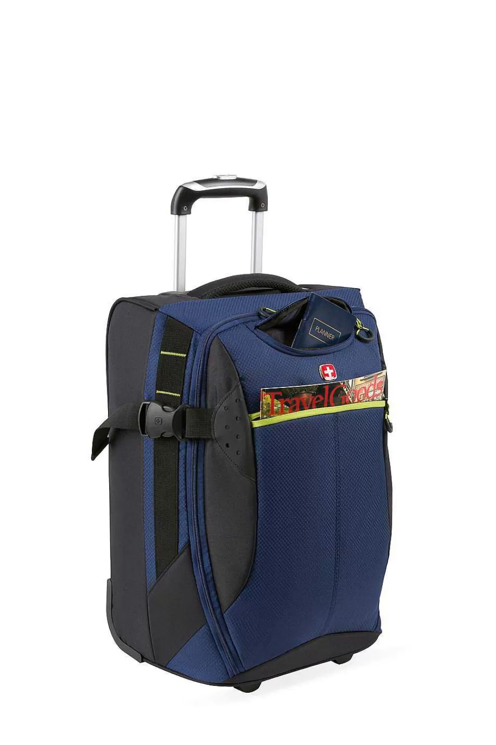 SWISSGEAR 6532 20" Rolling Duffel Bag - Blue/Green> Duffel & Tote Bags