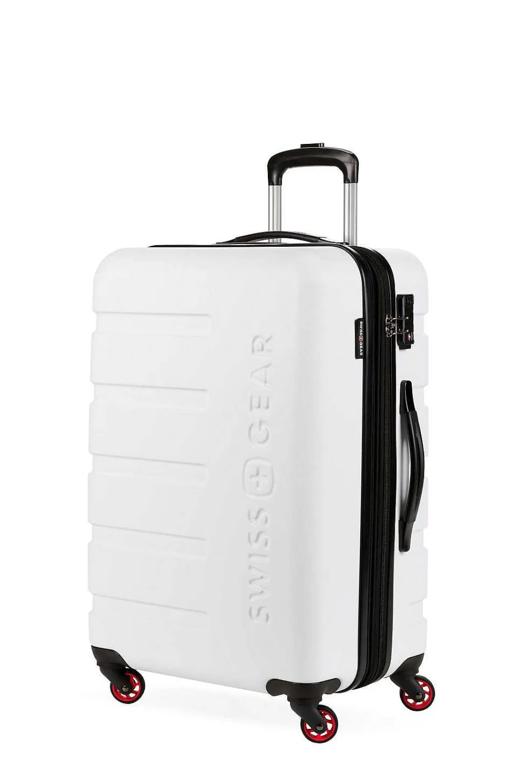 SWISSGEAR 7366 23" Expandable Hardside Spinner Luggage> Medium Checked