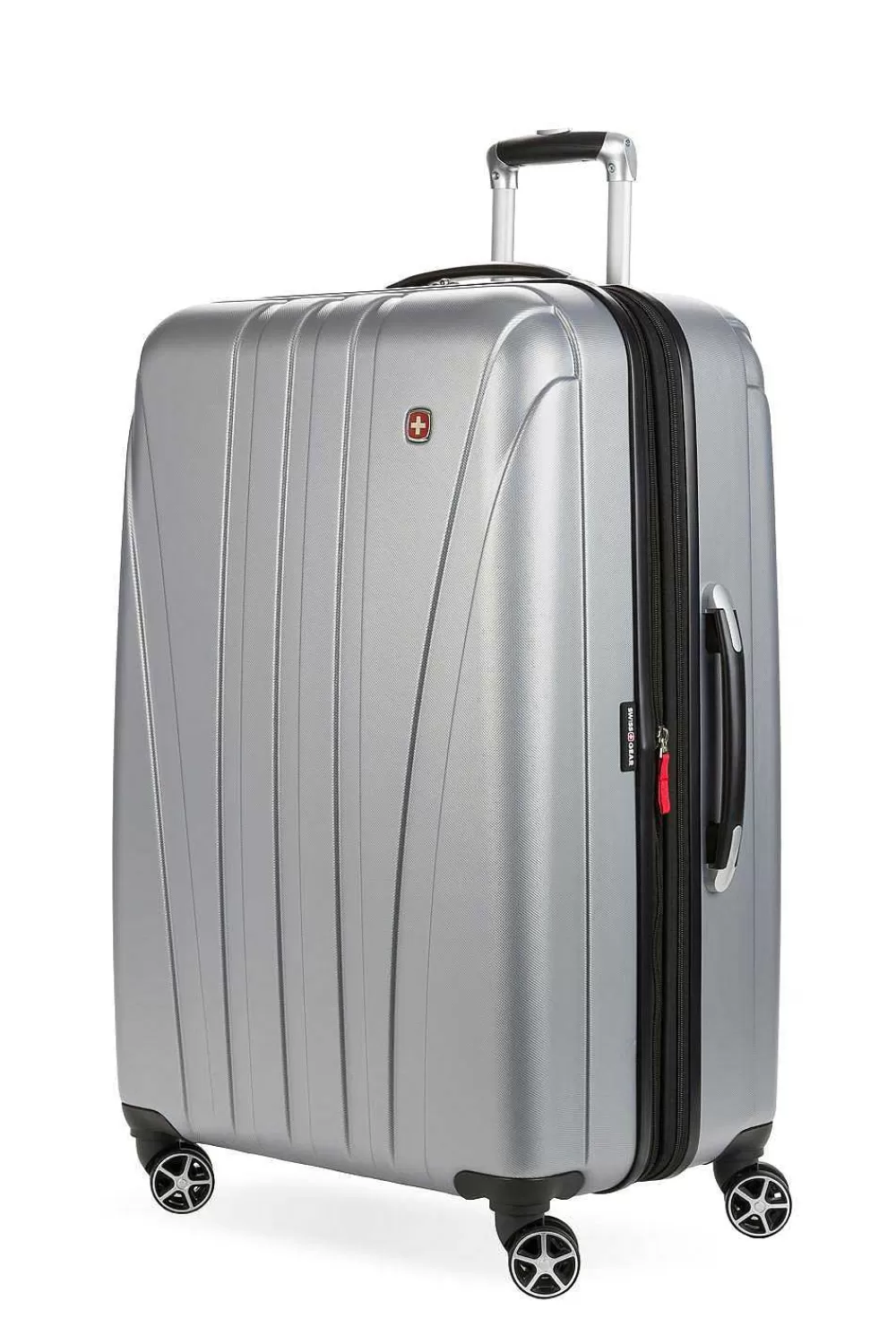 SWISSGEAR 7585 Expandable 27" Hardside Spinner Luggage - Silver> New Arrivals