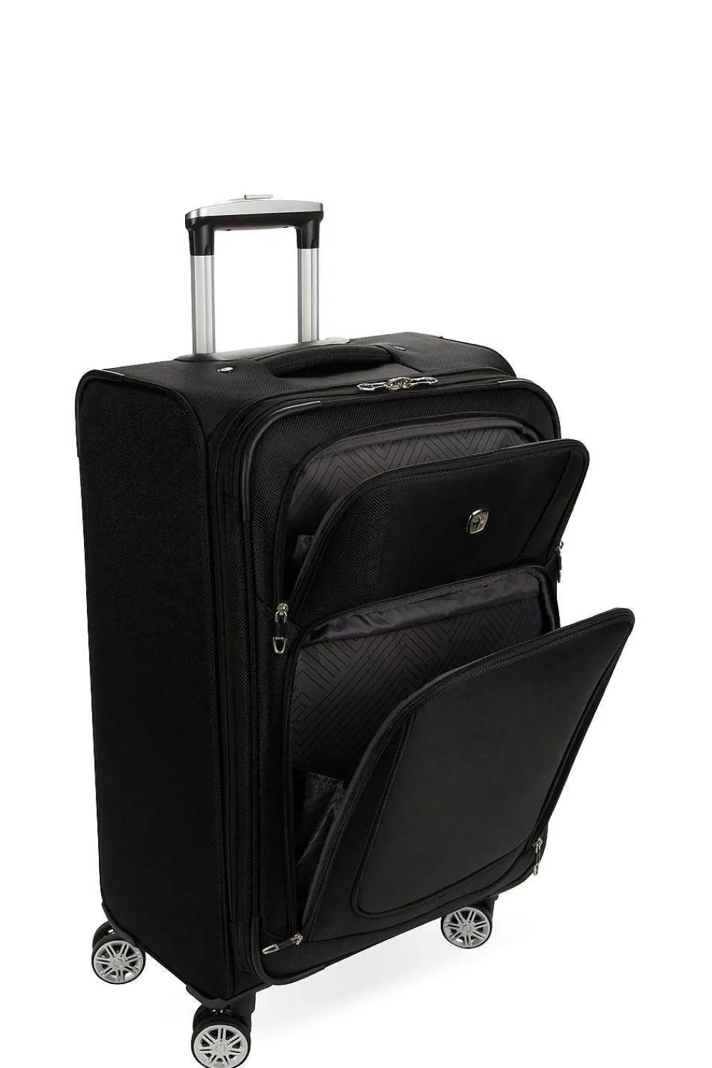 SWISSGEAR 7768 24" Expandable Spinner Luggage - Black> New Arrivals