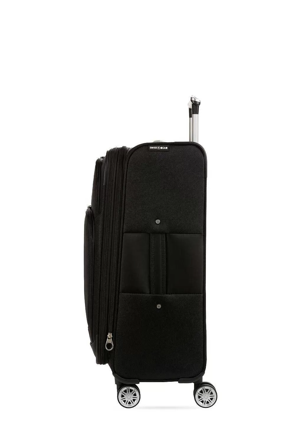 SWISSGEAR 7768 24" Expandable Spinner Luggage - Black> Softside