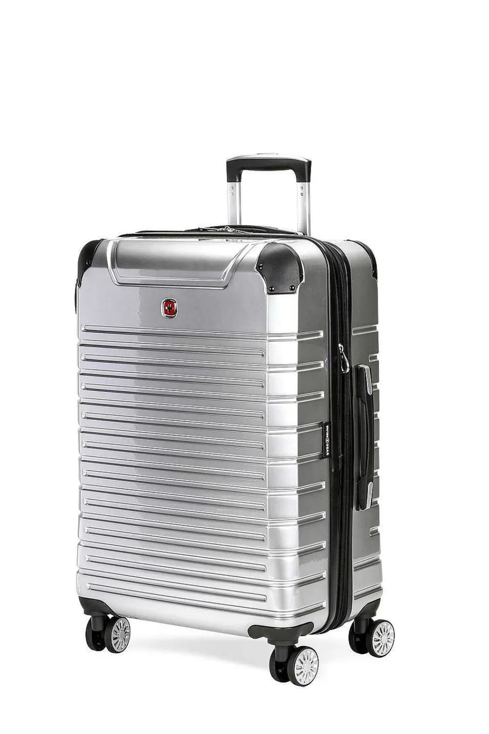 SWISSGEAR 7782 23" Expandable Hardside Spinner Luggage - Silver> New Arrivals