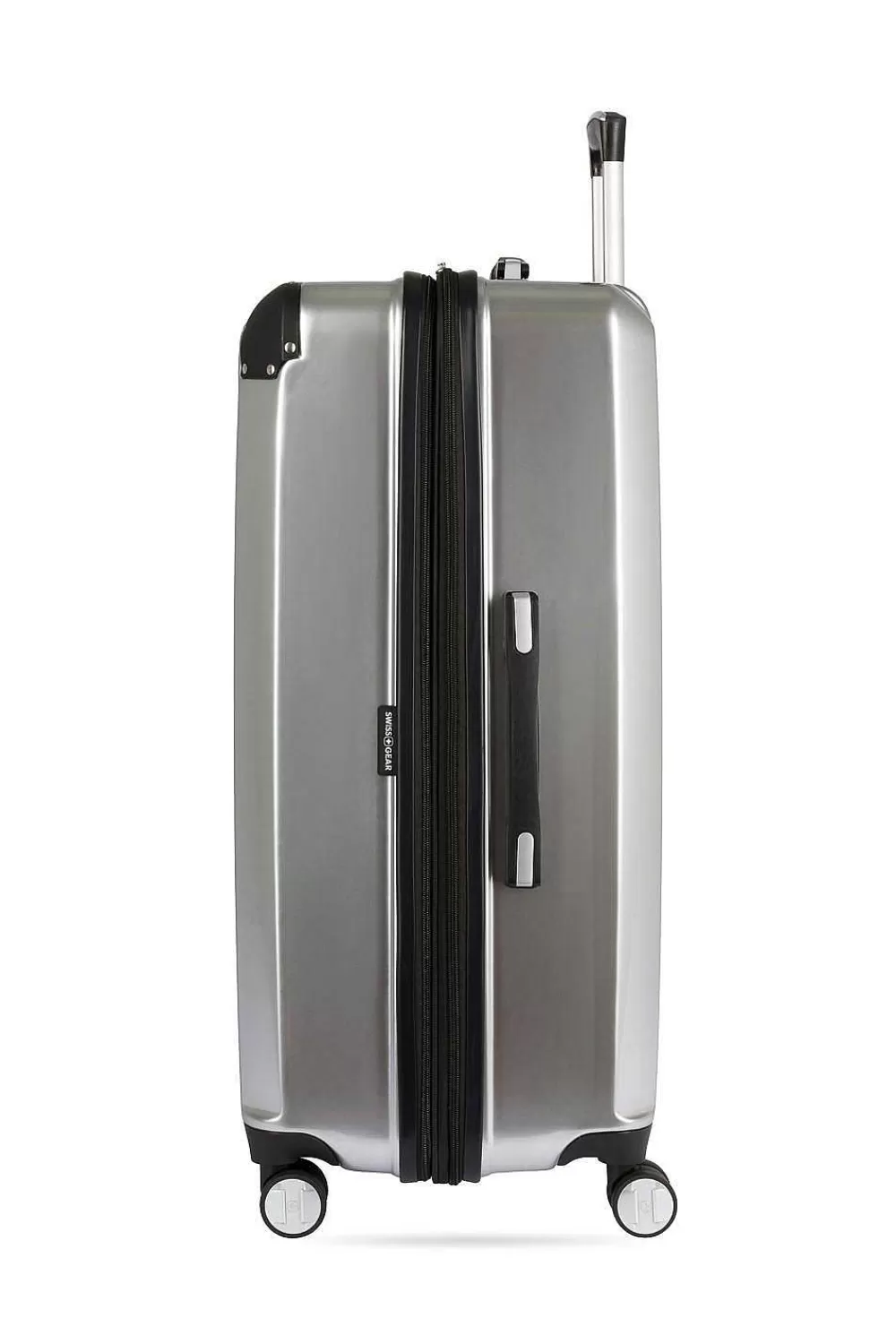 SWISSGEAR 7786 Expandable 2Pc Hardside Spinner Luggage Set - Silver> Luggage Sets