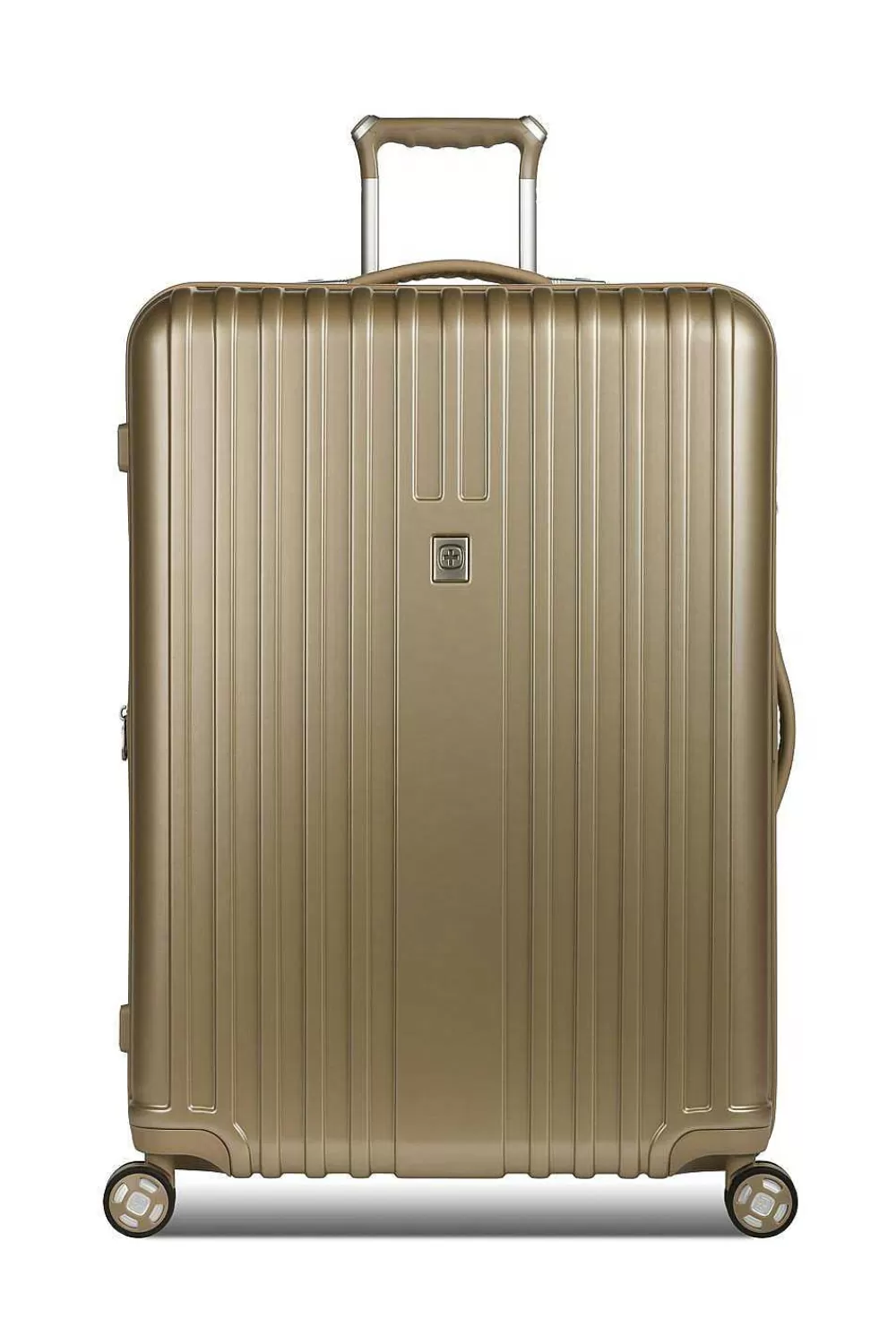 SWISSGEAR 7910 27" Expandable Hardside Spinner Luggage - Golden Sand> Large Checked