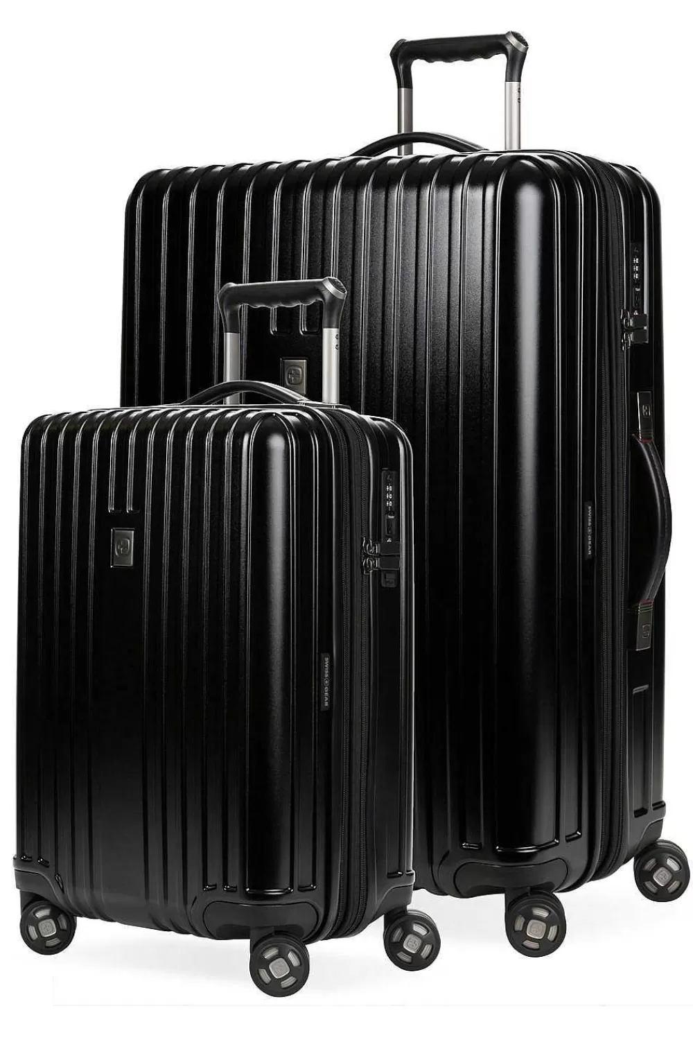 SWISSGEAR 7910 Expandable 2Pc Hardside Spinner Luggage Set> Usb Power Ready Collection