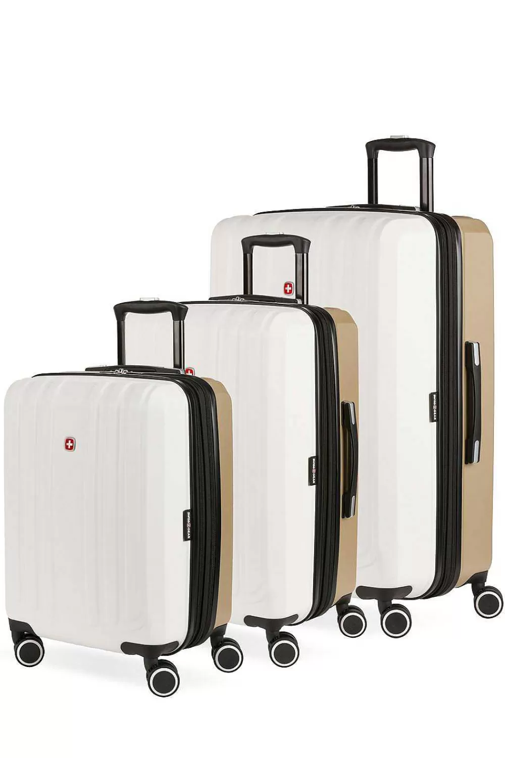 SWISSGEAR 8028 3Pc Expandable Hardside Spinner Luggage Set> Luggage Sets