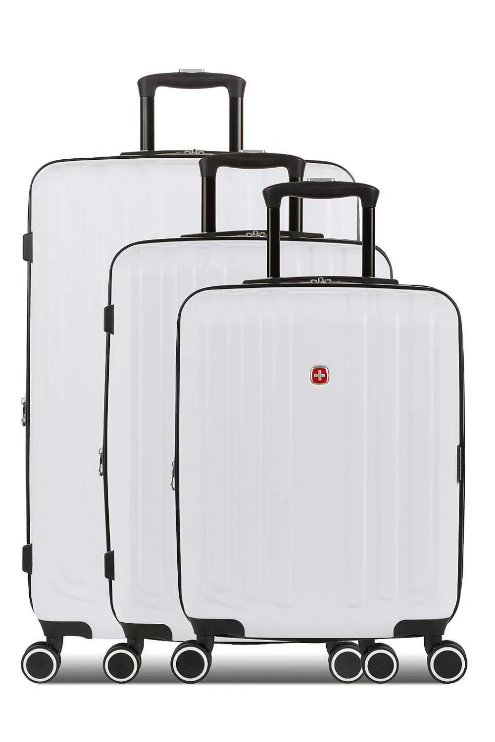 SWISSGEAR 8028 3Pc Expandable Hardside Spinner Luggage Set> Hardside