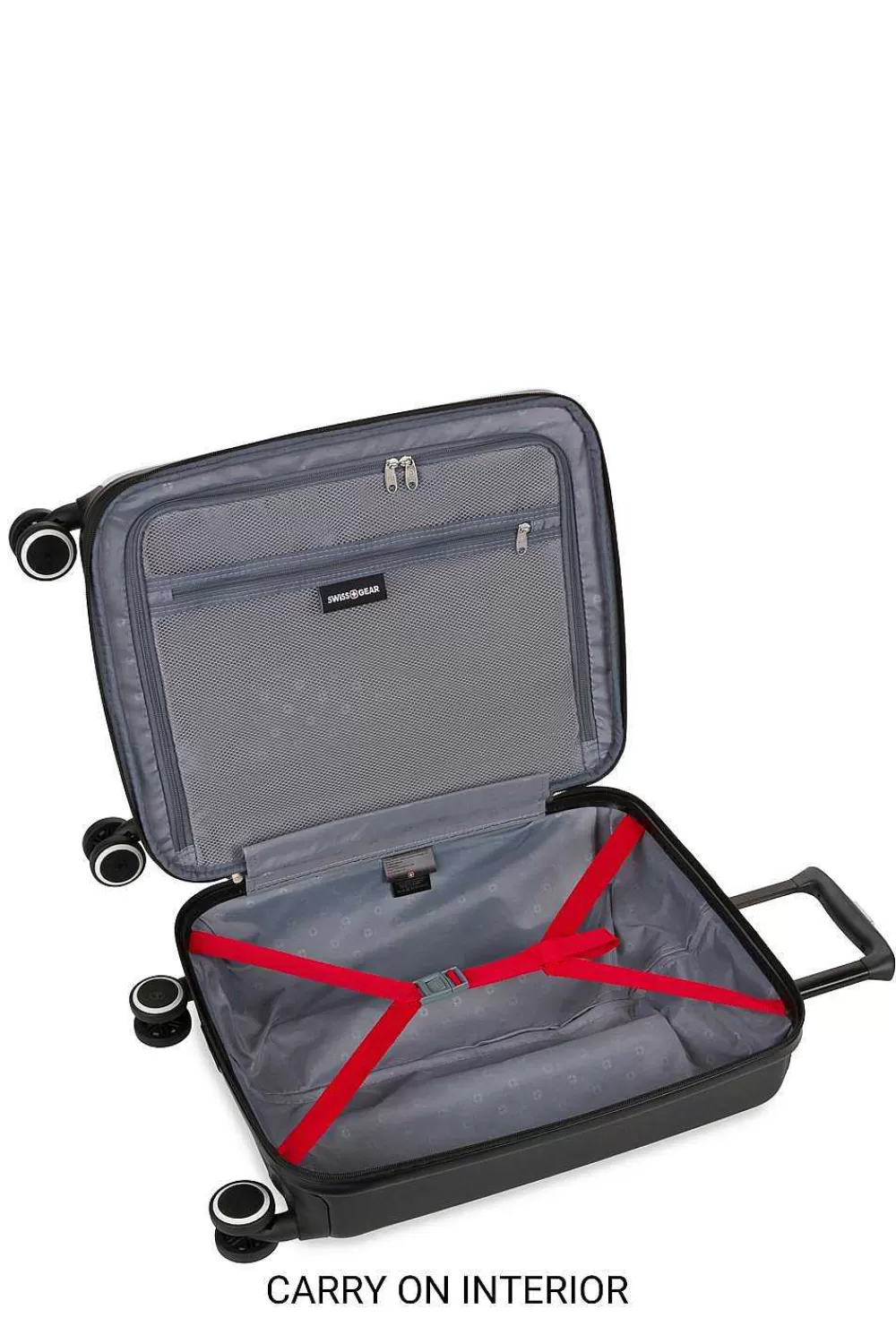 SWISSGEAR 8028 3Pc Expandable Hardside Spinner Luggage Set> Hardside