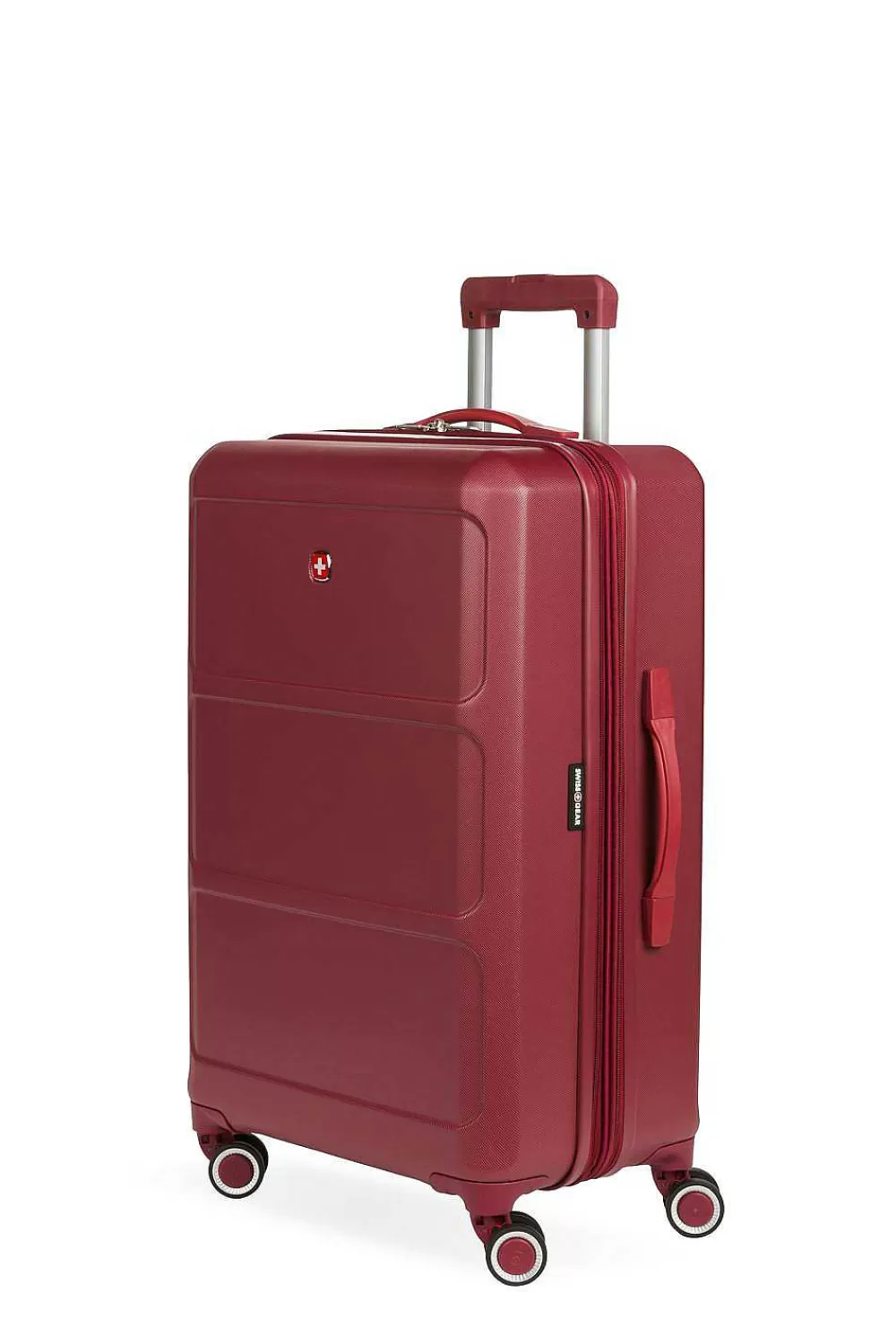 SWISSGEAR 8090 24" Expandable Hardside Spinner Luggage - Burgundy> New Arrivals