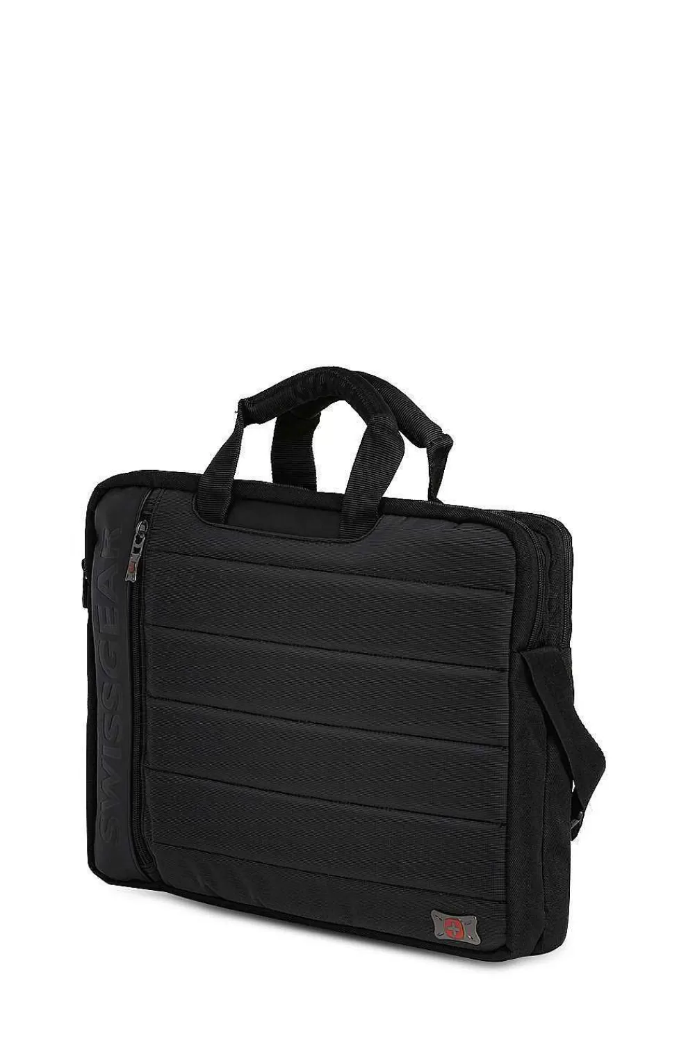 SWISSGEAR Anthem 17" Laptop Slimcase Bag - Black/Gray> Laptop Sleeves