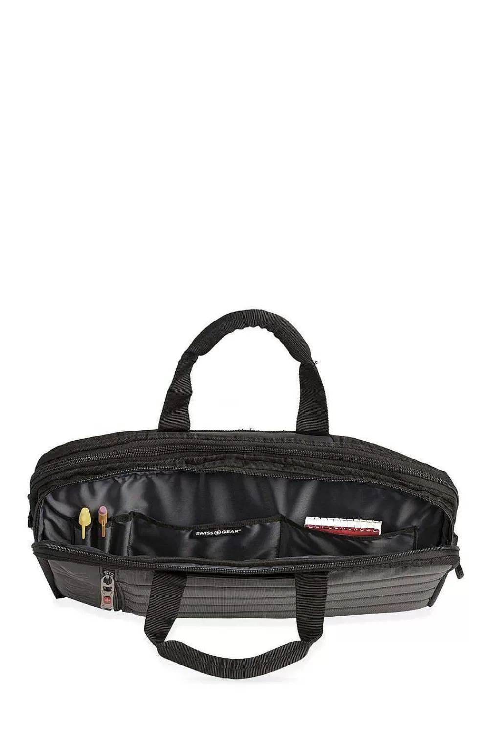 SWISSGEAR Anthem 17" Laptop Slimcase Bag - Black/Gray> Small Bags