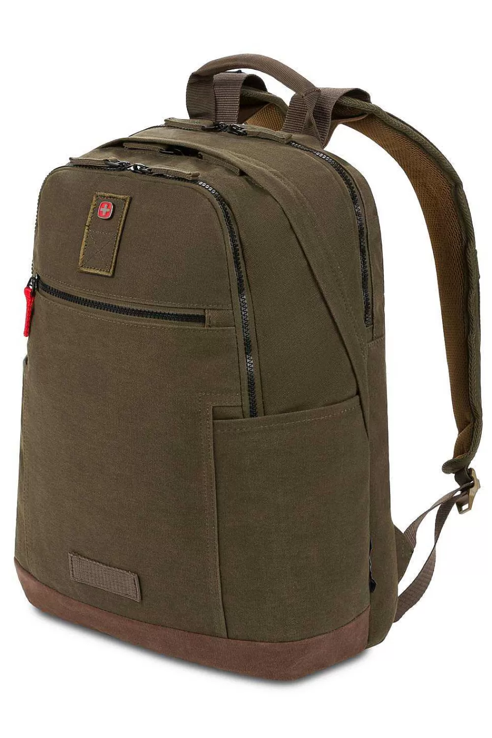 SWISSGEAR Wenger Arundel 16 Inch Laptop Backpack - Olive> Laptop Friendly