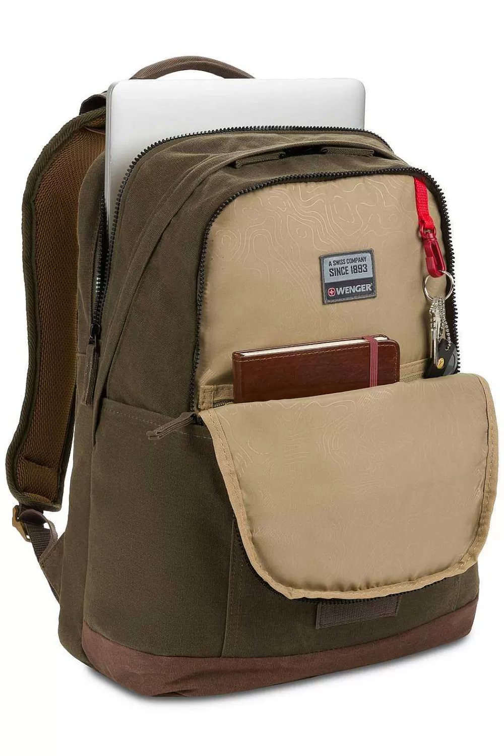 SWISSGEAR Wenger Arundel 16 Inch Laptop Backpack - Olive> New Arrivals