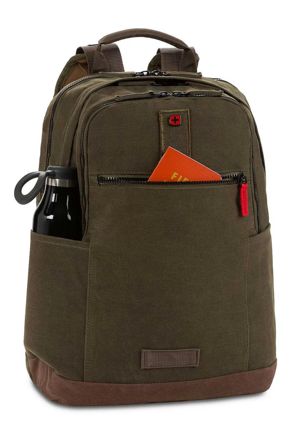 SWISSGEAR Wenger Arundel 16 Inch Laptop Backpack - Olive> Wenger Backpacks