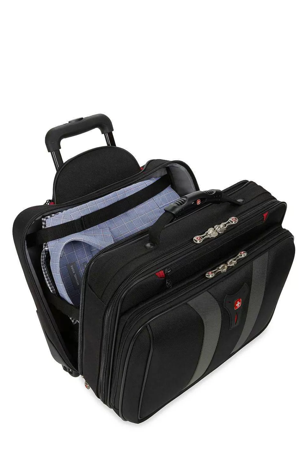 SWISSGEAR Wenger Granada Wheeled Business Case - Black> Business Cases