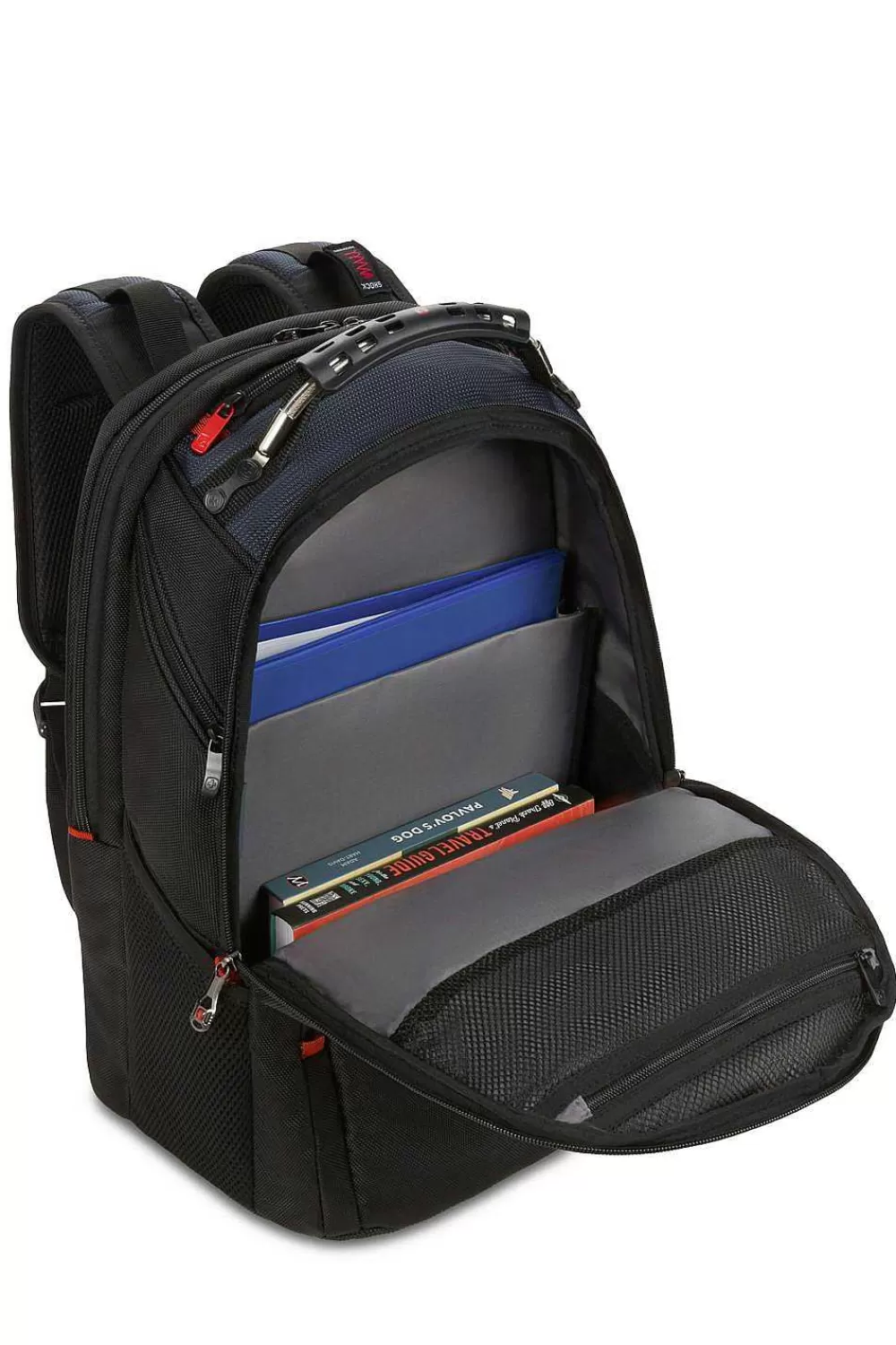 SWISSGEAR Wenger Ibex Pro 16 Inch Laptop Backpack - Black/Navy> Wenger Backpacks