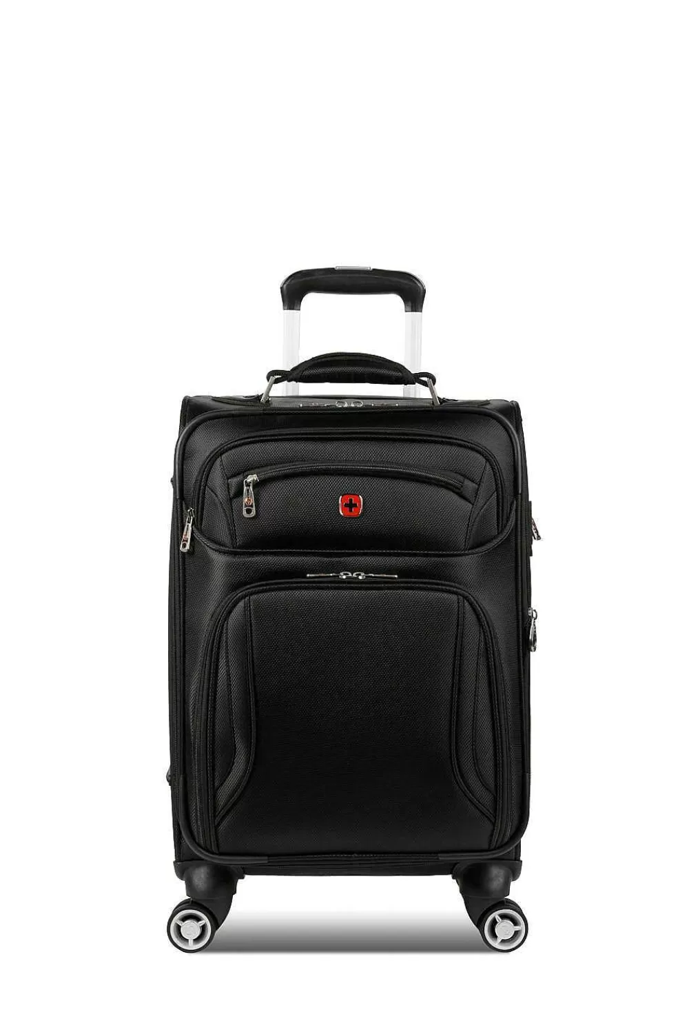 SWISSGEAR Wenger Identity Expandable Laptop Carry On Spinner Luggage - Black> New Arrivals