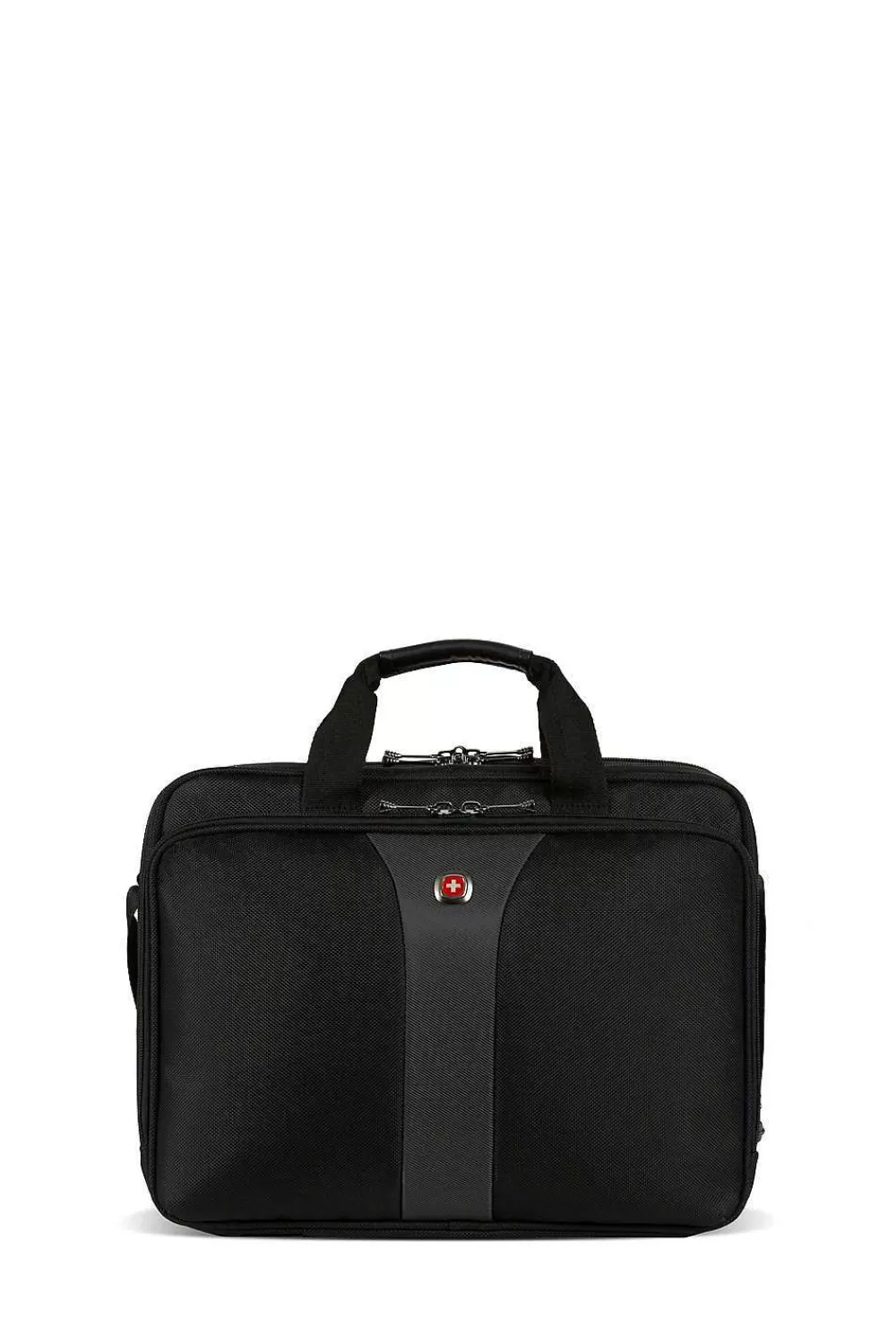 SWISSGEAR Wenger Legacy 16 Inch Double Gusset Computer Case - Black/Gray> Wenger Bags & Cases