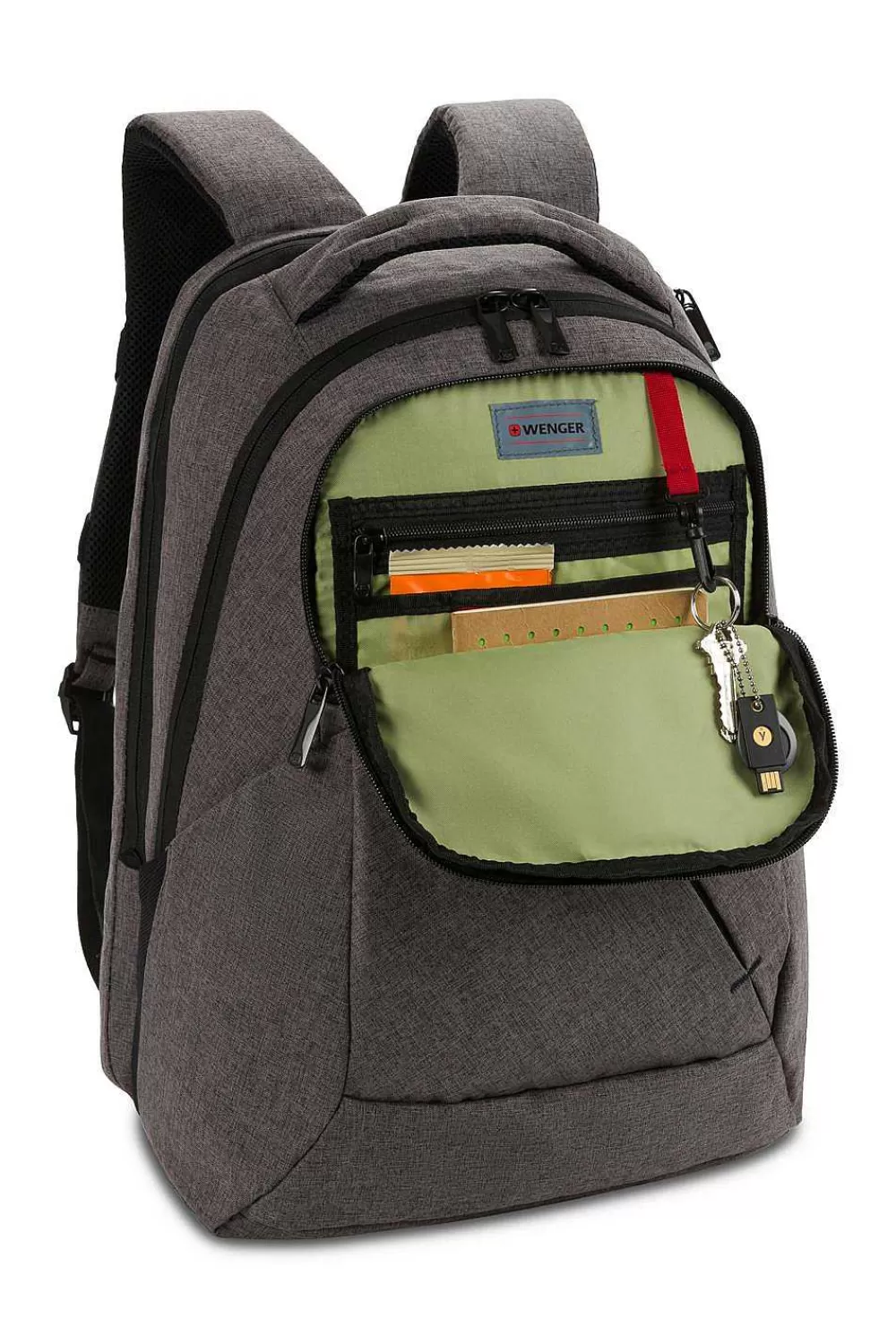 SWISSGEAR Wenger Moveup 16 Inch Laptop Backpack - Charcoal Heather> Wenger Backpacks