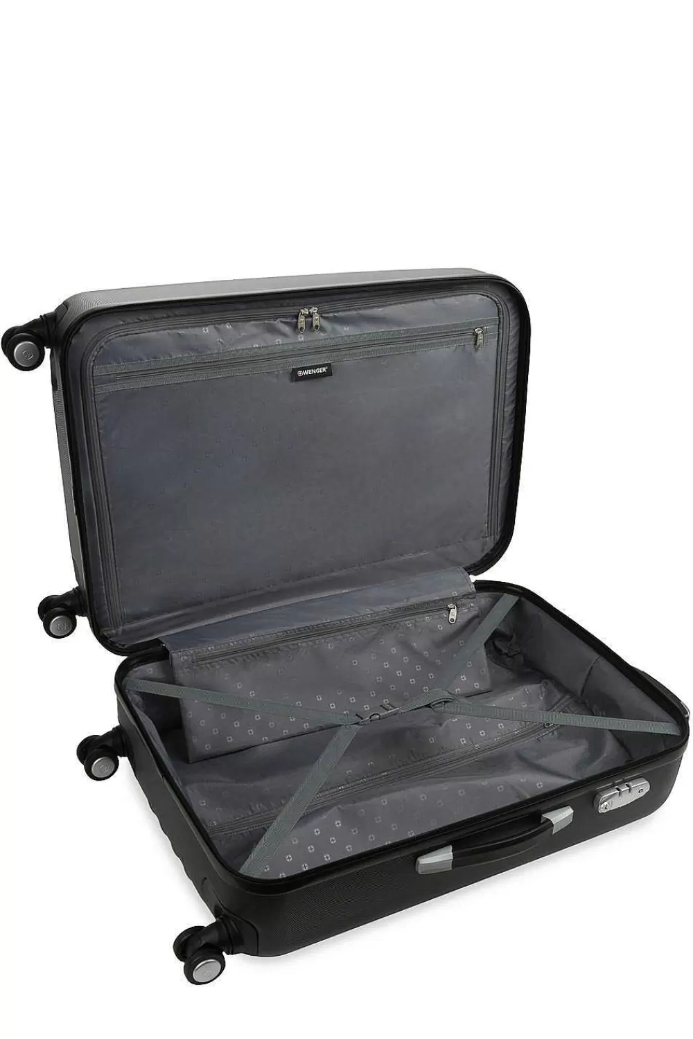 SWISSGEAR Wenger Rove 27 Inch Hardside Spinner Luggage - Black> Hardside