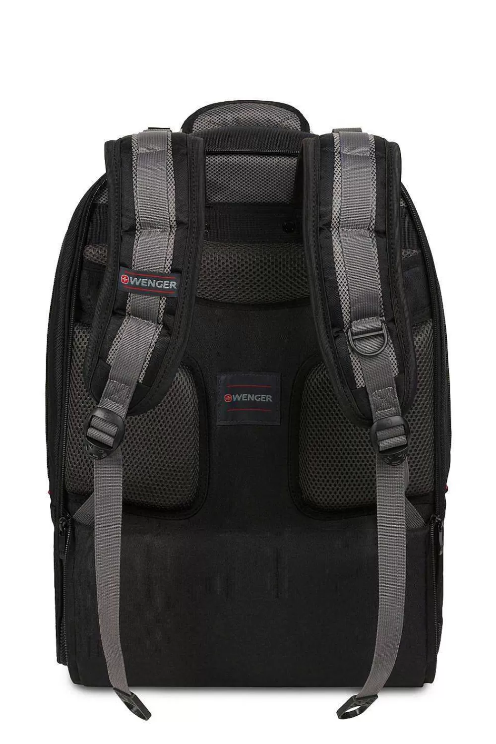 SWISSGEAR Wenger Synergy Wheeled 16 Inch Laptop Backpack - Black/Gray> Wenger Backpacks